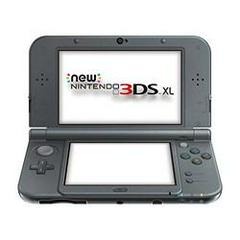 Nintendo NEW Nintendo 3DS XL Black w/Charger & Carrying Case [Loose Game/System/Item]